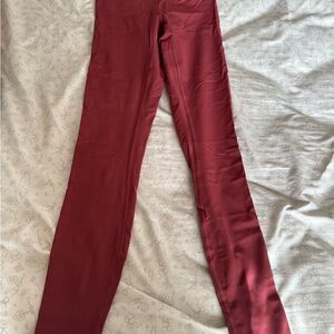 Lululemon Athletica Rust Leggings
